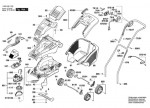 Bosch 3 600 H81 D02 ROTAK 43 Lawnmower Spare Parts